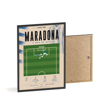 Mano de Dios - Moldura