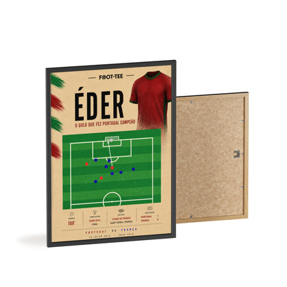 O Golo que fez Portugal Campeão - Moldura